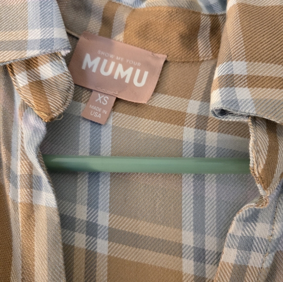 Show Me Your Mumu Leo Button Down Tunic - Picture 4 of 5